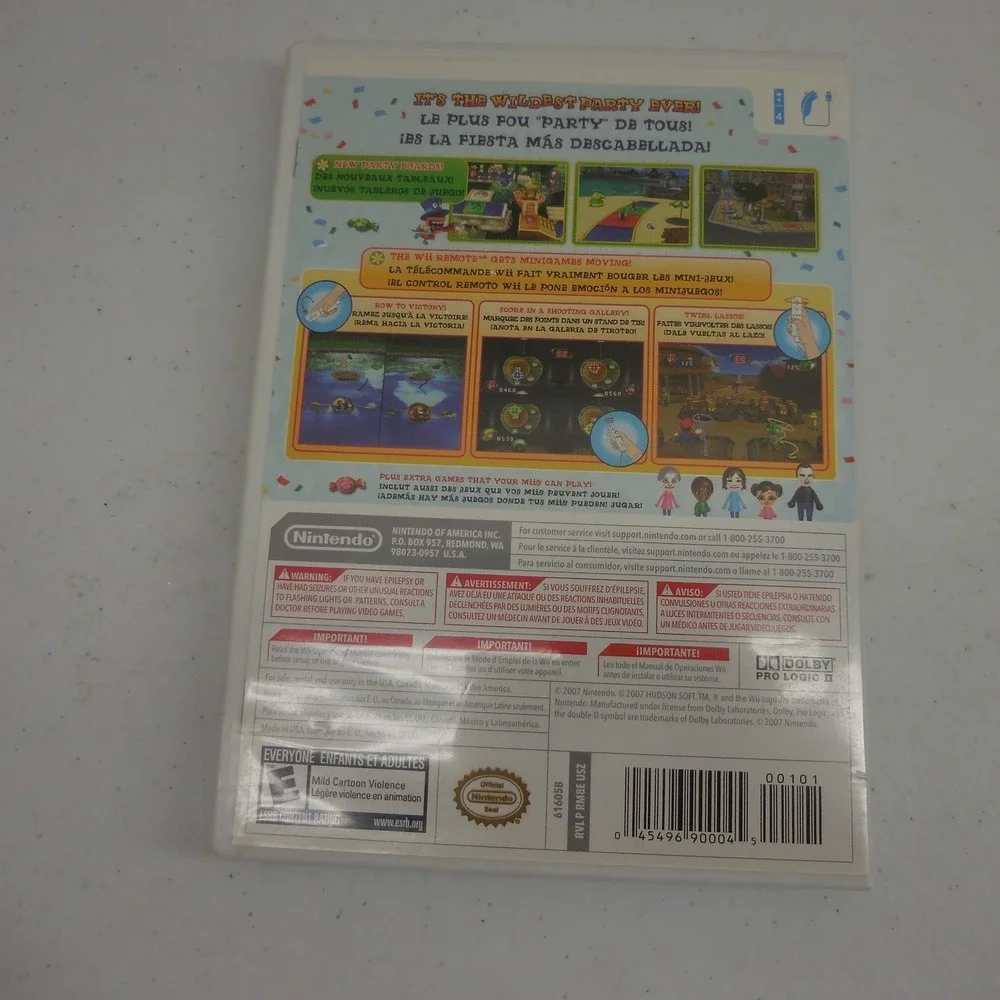 Mario Party 8 Nintendo Wii CIB Complete with Manual Tested & Working Game